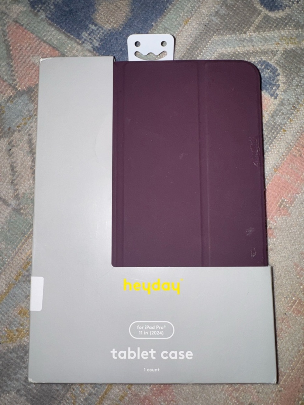 heyday Purple Tri-Fold Tablet Case